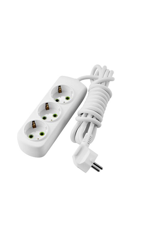 удлинитель 3х3м без заземл. letitia lezard 721-0303-303 от BTSprom.by