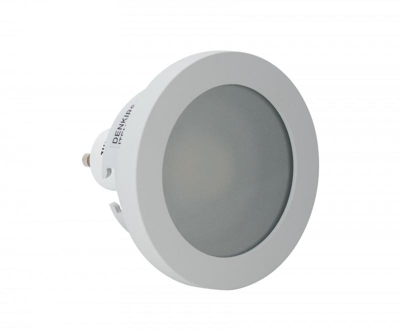  Светильник 50Вт GU10 IP44 встраив. влагозащ. алюм. бел. DENKIRS 427066 фото в каталоге от BTSprom.by