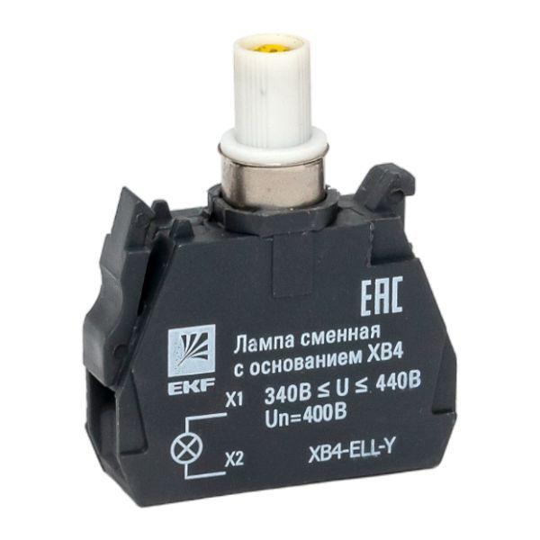 лампа сменная с основанием xb4 желт. 400в proxima ekf xb4-ell-y от BTSprom.by