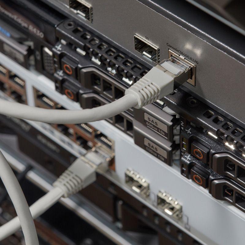  Патч-корд F/UTP кат.6 RJ45-RJ45 LSZH экранир. 1м сер. Rexant 18-8102-1 фото в каталоге от BTSprom.by