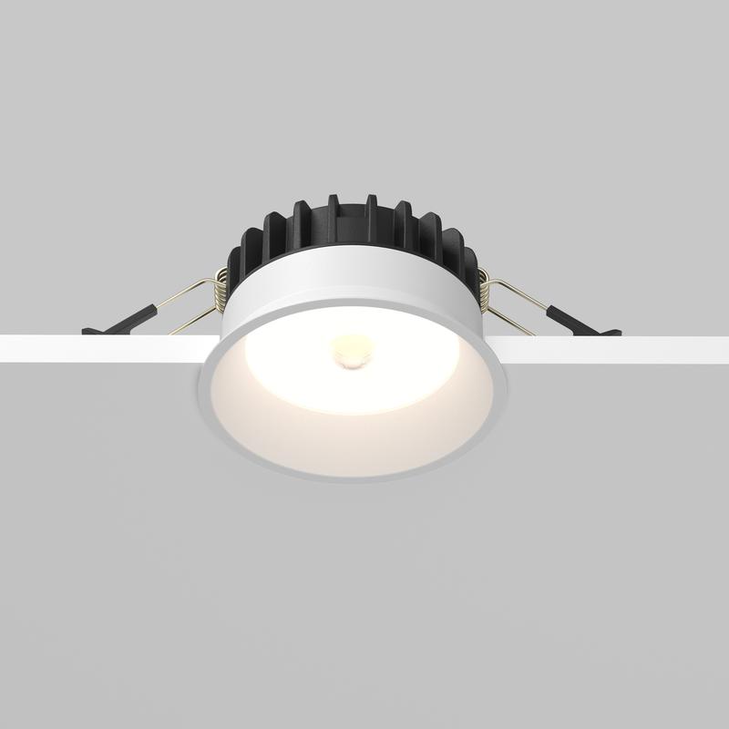  Светильник Okno 8Вт 4000К 100град. встраив. с датчиком движения и освещенности Maytoni DL055-8W4K-SEN-W фото в каталоге от BTSprom.by