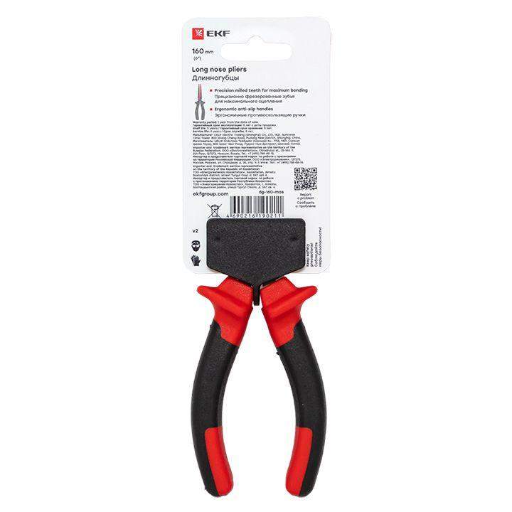 Длинногубцы 160мм Master Basic EKF dg-160-mas фото в каталоге от BTSprom.by  Длинногубцы 160мм Master Basic EKF dg-160-mas фото в каталоге от BTSprom.by