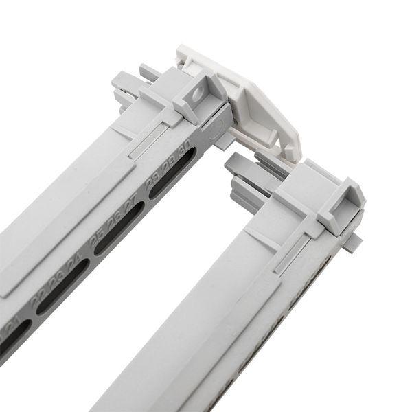  Держатель двойной для установки шин N/PE (без шин) EKF nv-bh-2 фото в каталоге от BTSprom.by