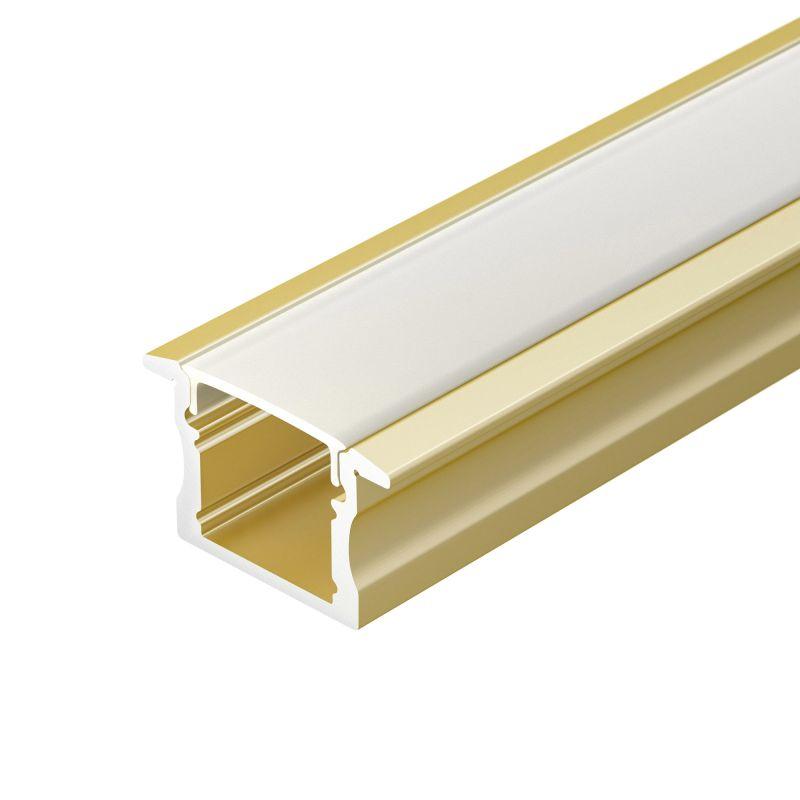 профиль arh-line-2315-f-2000 anod gold l2000 алюм. arlight 039991 от BTSprom.by