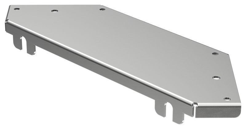 Крышка для угла 90град. осн.80 2мм ESCA 7 IEK ES7-PGD-90-080-20 от BTSprom.by