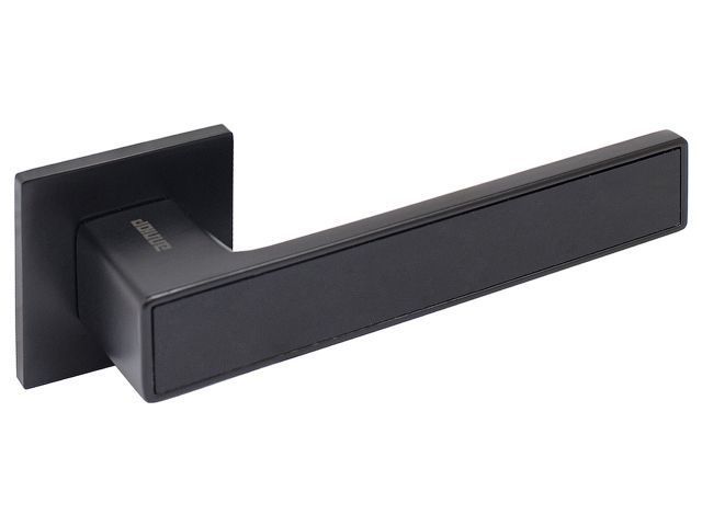 ручка дверная "лана" bl/bl (86150) мат.черный аллюр (узк) 13800 от BTSprom.by