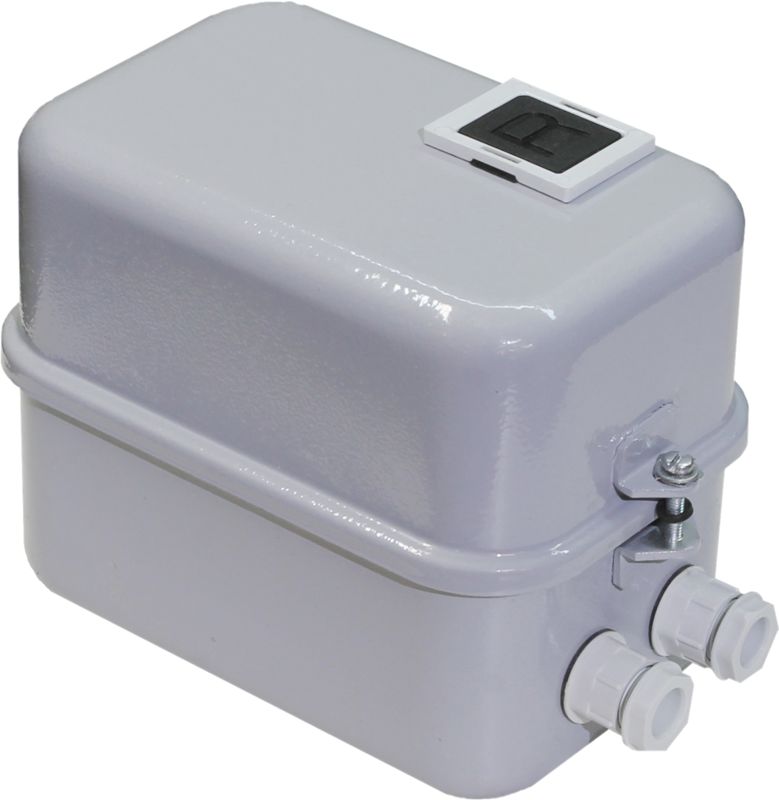 пускатель электромагнитный пм12-010210 у2 в 10а 380в/50гц 1но ip54 нереверсивный с реле ртт5-10-1 7.0-10.0а в корпусе с кнопкой r электротехник et000200 от BTSprom.by