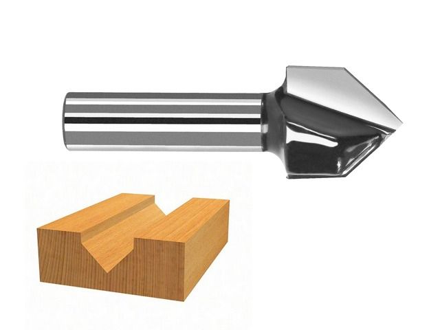 пазовая фреза 2- ножа, d 16/8мм (2608628407) (bosch) 2608628407 от BTSprom.by