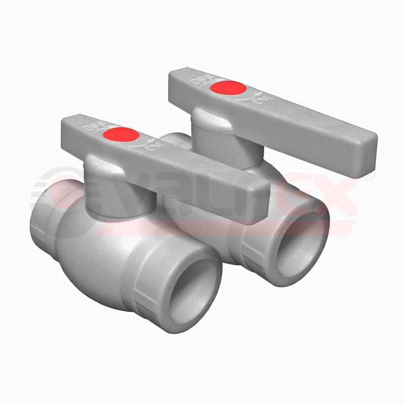 кран шаровой optima 40 (16/4)-метал. шар сер. valf valfex 10145040г от BTSprom.by