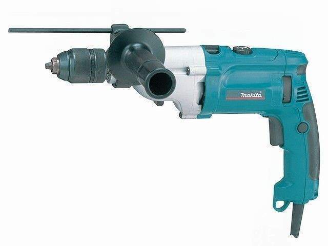 дрель ударная makita hp 2071 в чем. (1010 вт, патрон звп, 2 скор.) от BTSprom.by