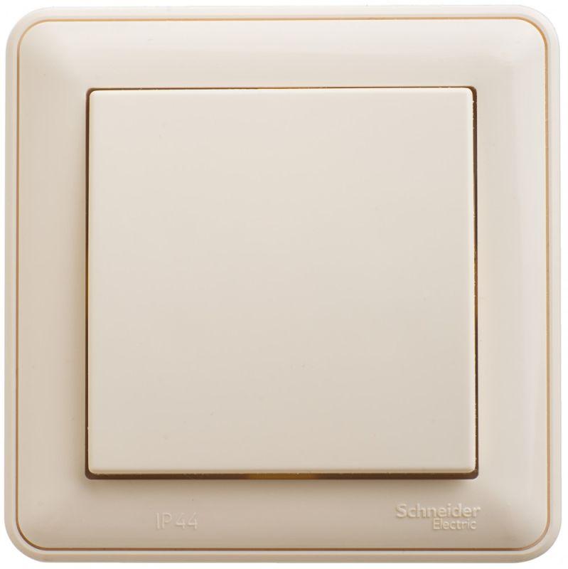 переключатель проходной 1-кл. сп w59 aqua 10а ip44 10ax в сборе сл. кость se vs610-156b-28 от BTSprom.by