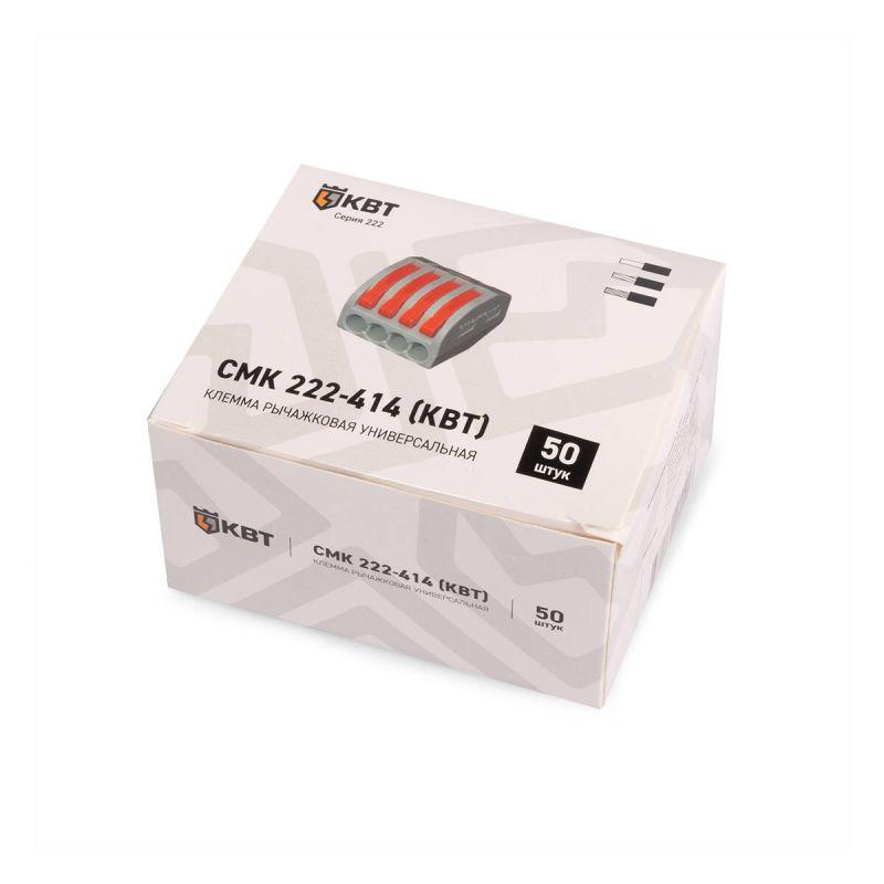  Клемма универсальная СМК 222-414 КВТ 92364 фото в каталоге от BTSprom.by