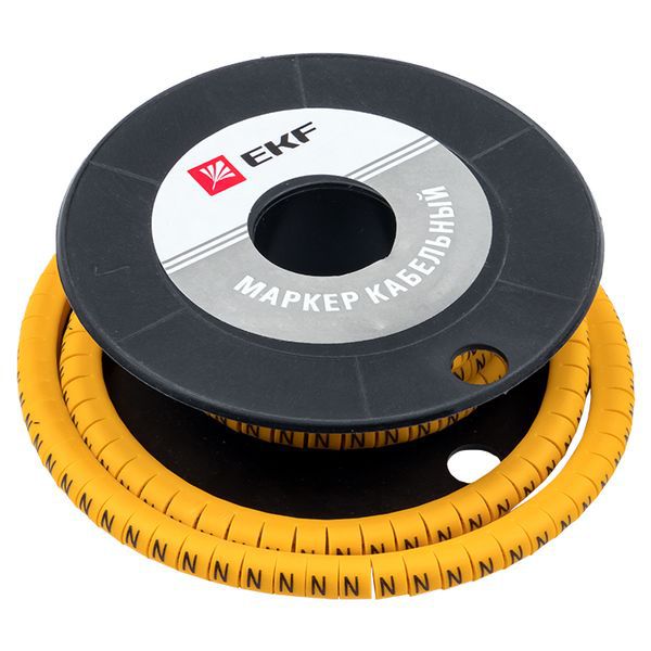  Маркер каб. 6.0кв.мм "4" (ЕС-3) (уп.350шт) EKF plc-KM-6-4 фото в каталоге от BTSprom.by
