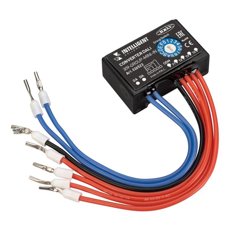 конвертер dali-309-group-mini-in (dali bus) пластик intelligent arlight 026523 от BTSprom.by