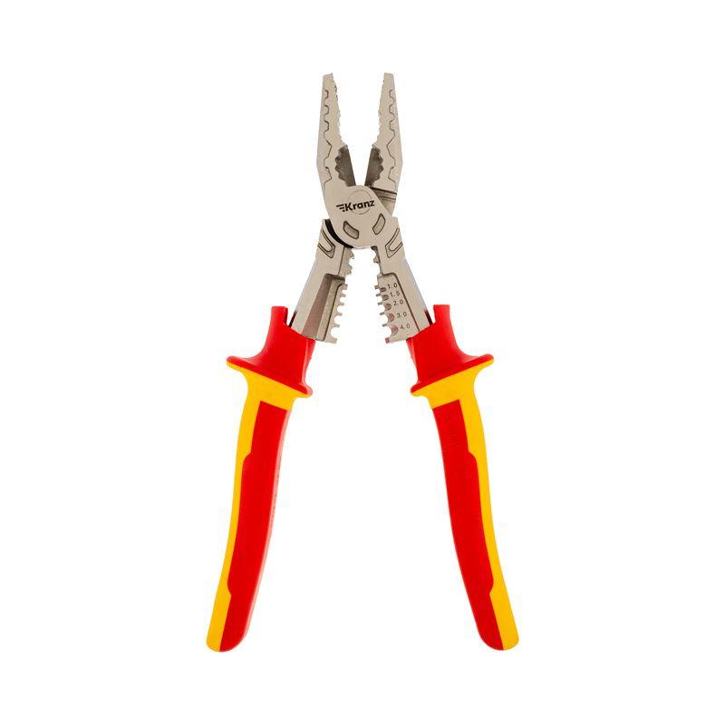  Плоскогубцы многофункциональные диэлектрические 230мм Kranz KR-12-4651-3 фото в каталоге от BTSprom.by