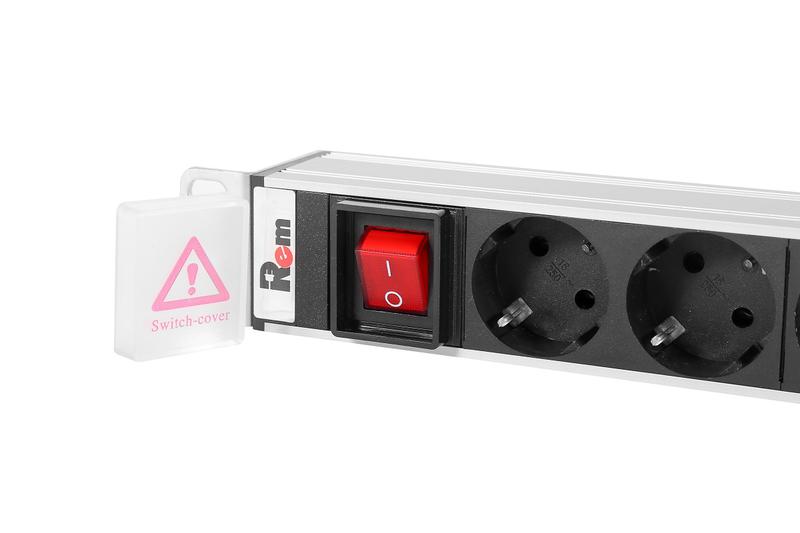 блок распределения питания r-16-10s-10c13-v-1420 10хschuko 10хc13 16а базов. вертикал. без rem 1362001 от BTSprom.by