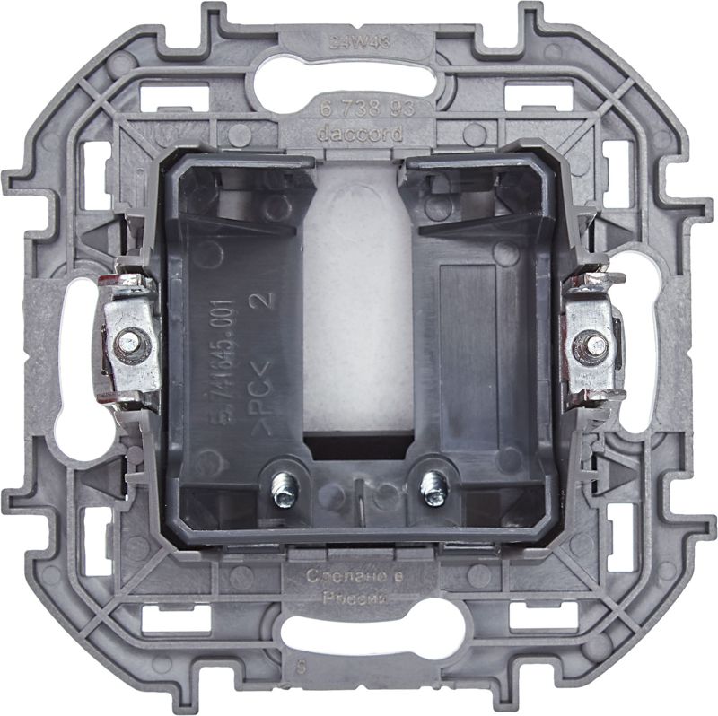  Вывод кабеля Inspiria с зажимом для крепления антрацит IEK 673893 фото в каталоге от BTSprom.by