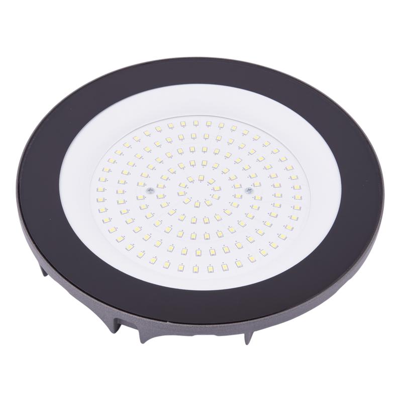 светильник светодиодный промышленный подвесной high bay uly-u38c-200w/4000k ip65 grey бел. свет 4000к угол 110град. tm uniel ul-00013719 от BTSprom.by