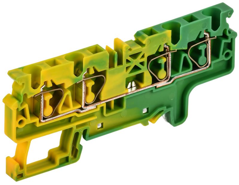 клемма пружинная cx4-4 pe 4кв.мм 4-конт. заземл. armafix iek af-ct41-00-4-k52-004 от BTSprom.by