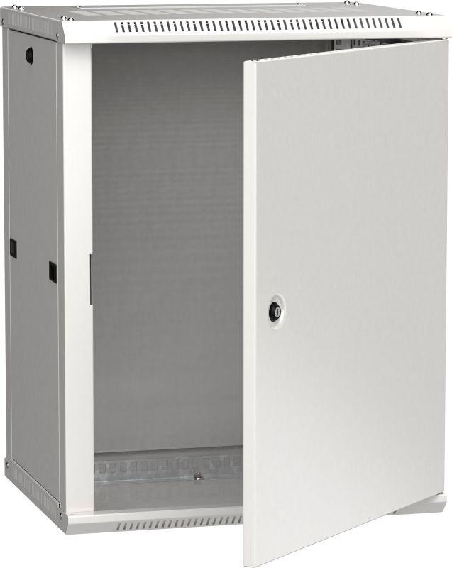 шкаф 19 дюйм linea w 15u 600х450мм настен. метал. дверь ral7035 itk lwr3-15u64-mf от BTSprom.by