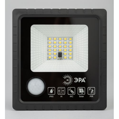  Прожектор светодиодный 20Вт 5000К 350лм IP65 уличный с датчиком движения солнечная батарея ПДУ Эра Б0049545 фото в каталоге от BTSprom.by