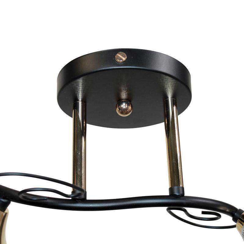  Светильник 11295-9/2 (Плафон 8310) НПБ 01-2х60-135 Е27 ИУ черн. зол. Элетех 1005404880 фото в каталоге от BTSprom.by