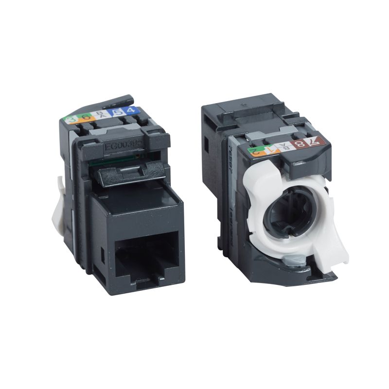 розетка компьютерная сп keystone mosaic rj45 кат.5e utp механизм leg 076587 от BTSprom.by