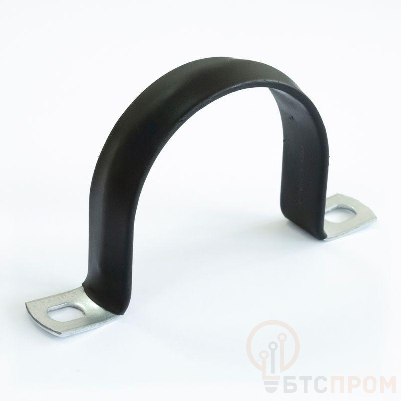 Скоба крепежная двухлапковая СМД-П d48-50мм метал. с полимер. покрыт. (уп.50шт) Промрукав PR08.6021 фото в каталоге от BTSprom.by  Скоба крепежная двухлапковая СМД-П d48-50мм метал. с полимер. покрыт. (уп.50шт) Промрукав PR08.6021 фото в каталоге от BTSprom.by
