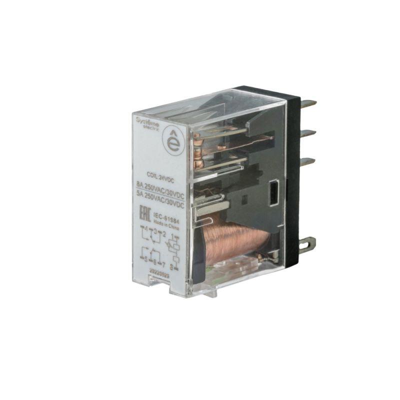 реле 8а 2перекл. 24в ac se sxg25b7 от BTSprom.by