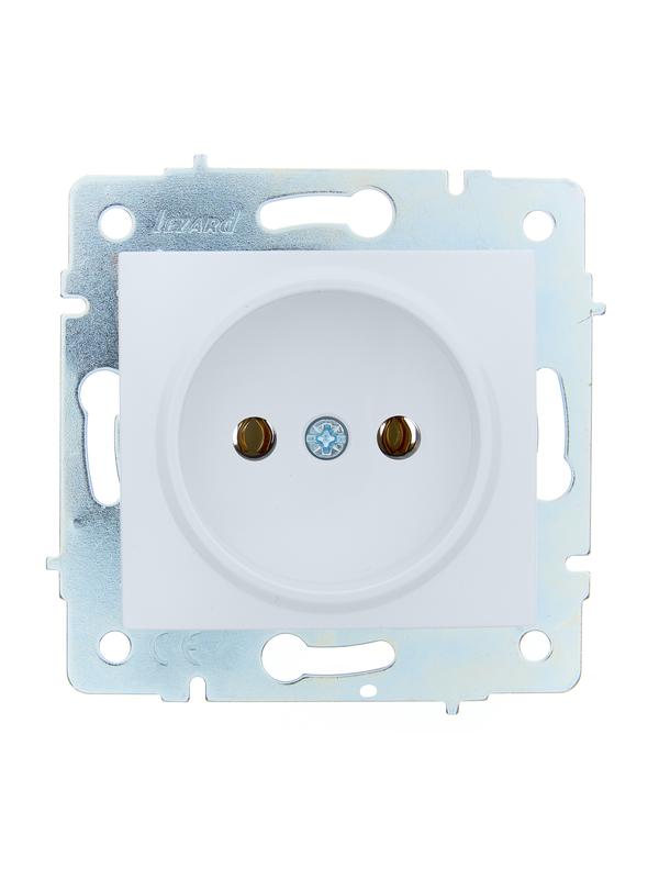розетка 1-м сп asti 16а ip20 без заземл. термопласт механизм бел. lezard 7081-0288-121b от BTSprom.by