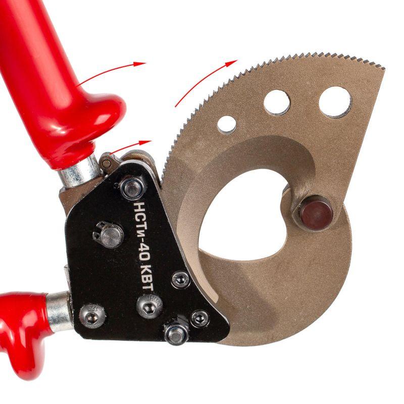  Ножницы секторные диэлектрические НСТи-40 КВТ 84395 фото в каталоге от BTSprom.by