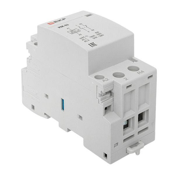  Контактор модульный КМ 63А NО+NC (2 мод.) EKF km-2-63-11 фото в каталоге от BTSprom.by