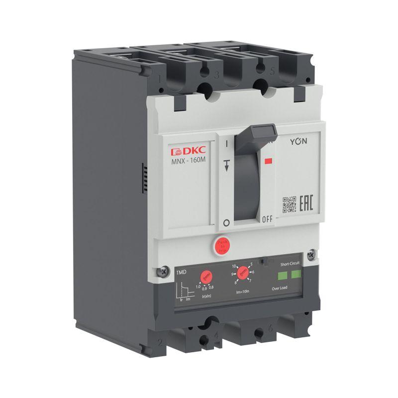выключатель автоматический 3p 160а 100ка pro mnx160m при ac415v расцепитель tmd yon mnx160m3ptmd0160 от BTSprom.by