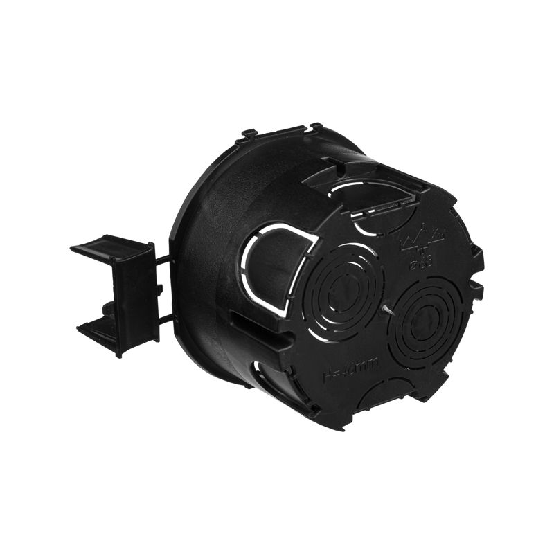  Коробка подрозеточная для сплошных стен черн. под 2 модуля безвинтов. DKC 59302 фото в каталоге от BTSprom.by