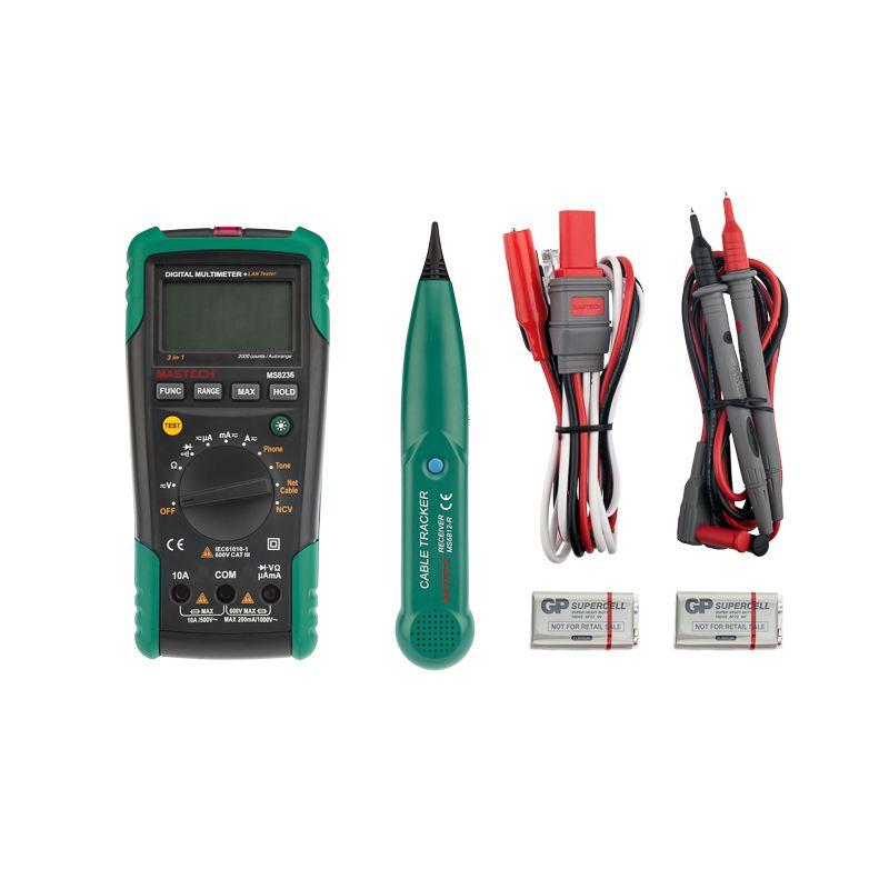  Мультиметр-трассоискатель профессиональный MS8236 Mastech 13-1223 фото в каталоге от BTSprom.by