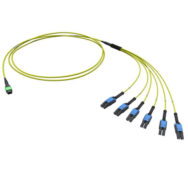 сборка оптическая разветвительная 12ов 9/125 os2 1xmtp pro(12)/6хlc-upc duplex uniboot тип полярности - прямая (tx-->rx) 2м(предустановленная конфигурация: mtp male тип полярности - прямая (tx-->rx) dkc rnfml12s02 от BTSprom.by