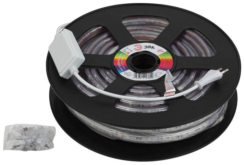лента светодиодная ls5050-7.2-30-220-rgb-ip67-20m разноцвет. (уп.20м) эра б0043096 от BTSprom.by