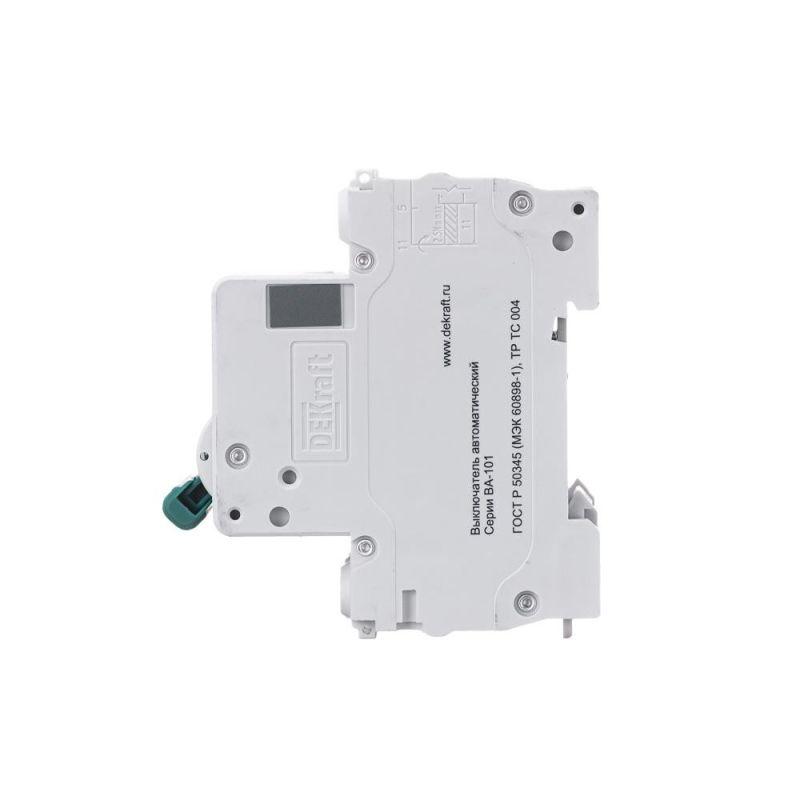  Выключатель автоматический модульный 3п C 40А 4.5кА ВА-101 DEKraft 11082DEK фото в каталоге от BTSprom.by