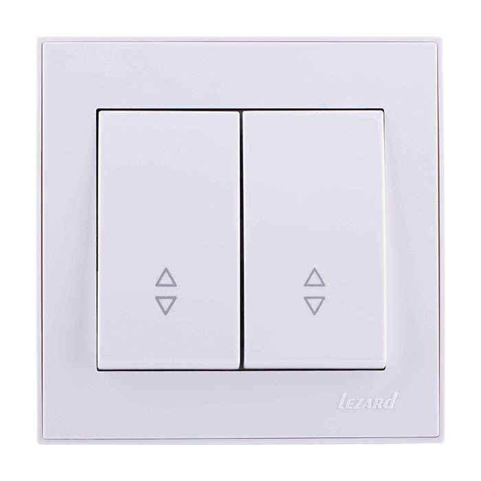 переключатель проходной 2-кл. сп rain 10а ip20 бел. lezard 703-0202-106 от BTSprom.by