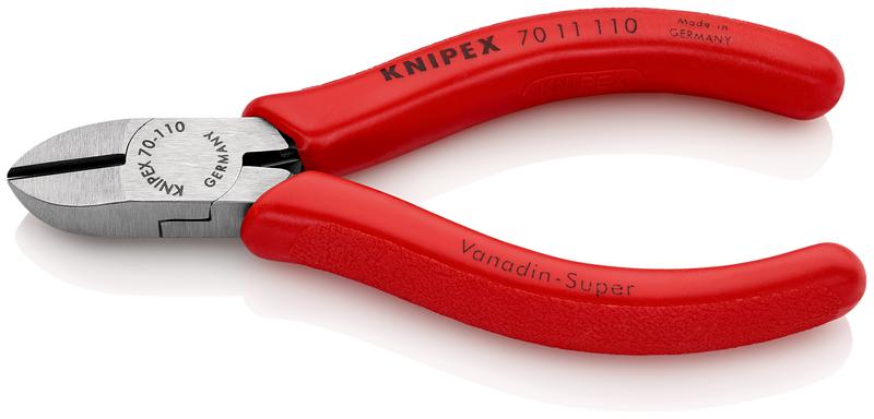 бокорезы пружинный механизм l-110мм твердость кромок 62 hrc knipex kn-7011110 от BTSprom.by