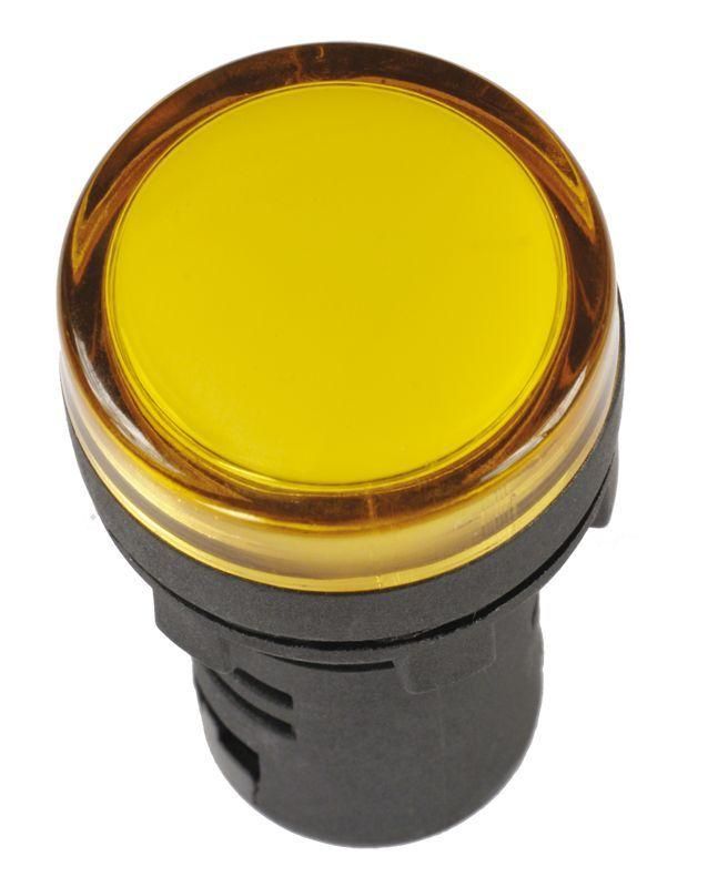 лампа светосигнальная ad16ds d16мм 230в ac желт. karat iek bls10-adds-230-k05-16 от BTSprom.by