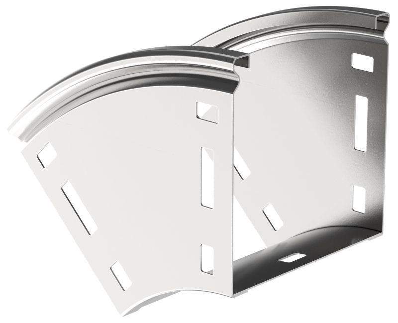 Угол для лотка плавный 45град. 150х80 В20 ESCA IEK CPV41-0-45-080-150 от BTSprom.by