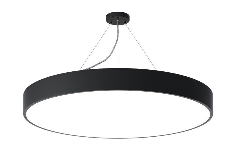светильник светодиодный geometria ring spo-132-b-40k-088 88вт 4000к 6000лм ip40 800х800х80 черн. подвесной эра б0050561 от BTSprom.by