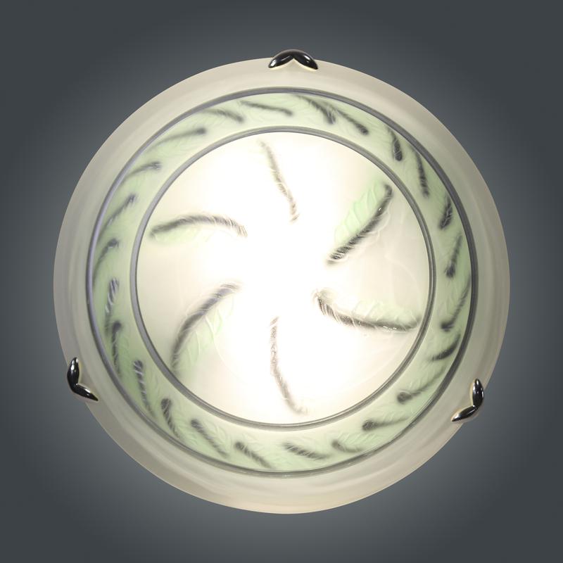  Светильник НПБ 01-2х60-139 "Спиге" d300 М16 зел./клипса хром (инд. упак.) Элетех 1005202675 фото в каталоге от BTSprom.by