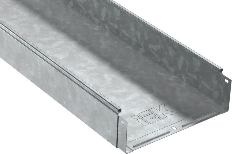 Лоток листовой неперфорир. 200х100 L3000 сталь HDZ IEK CLN10-100-200-3-M-HDZ от BTSprom.by