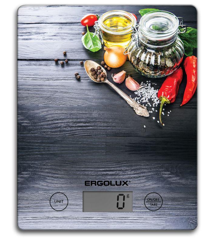 весы кухонные elx-sk02-с02 до 5кг 195х142мм черн. специи ergolux 13601 от BTSprom.by