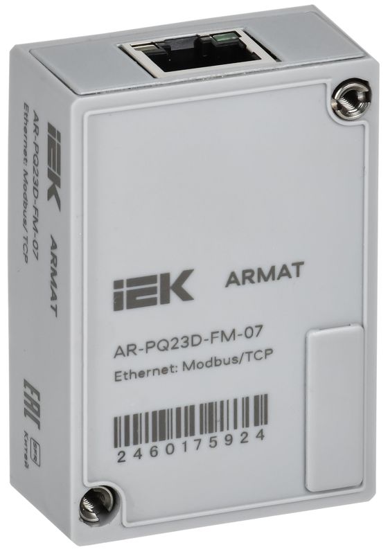модуль анализатора качества электроэнергии modbus-tcp armat iek ar-pq23d-fm-07 от BTSprom.by