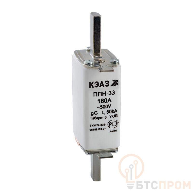 вставка плавкая ппн 33 100а x3 габарит 0 ухл3 кэаз 111338 от BTSprom.by