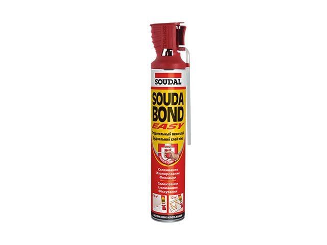 клей-пена полиуретановая "soudabond easy" с аппликатором genius gun 750 мл (soudal) 146042 от BTSprom.by