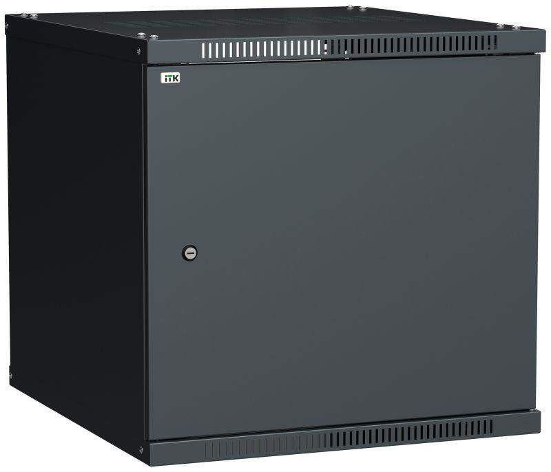 шкаф linea we 12u 600х650мм дверь металл черн. itk lwe5-12u67-mf от BTSprom.by
